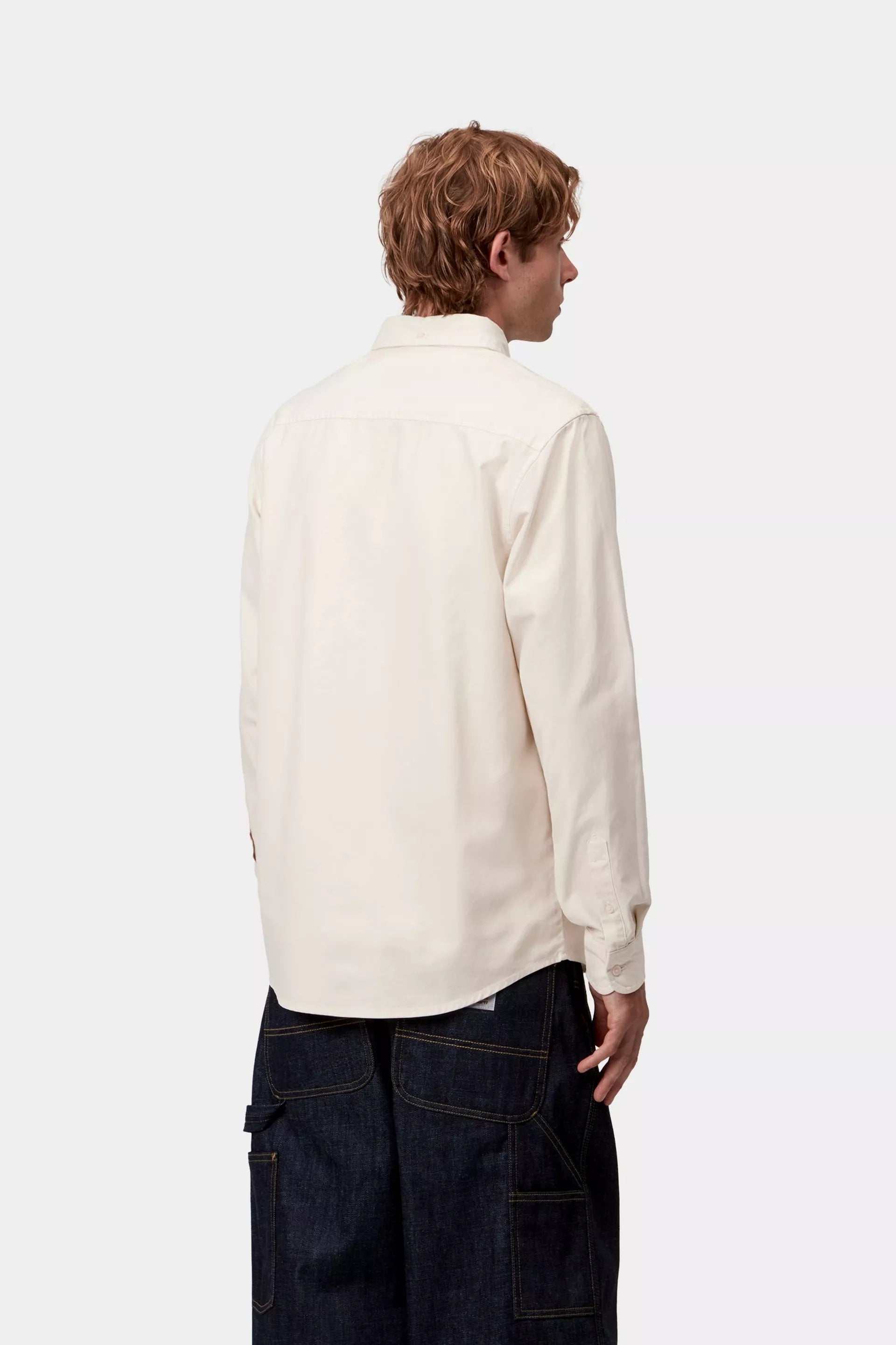 Carhartt Wip Camisa L/S Bolton Bege Carhartt 