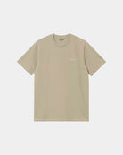 T-Shirt Carhartt WIP Script Embroidery Verde Claro I0304353LWXX