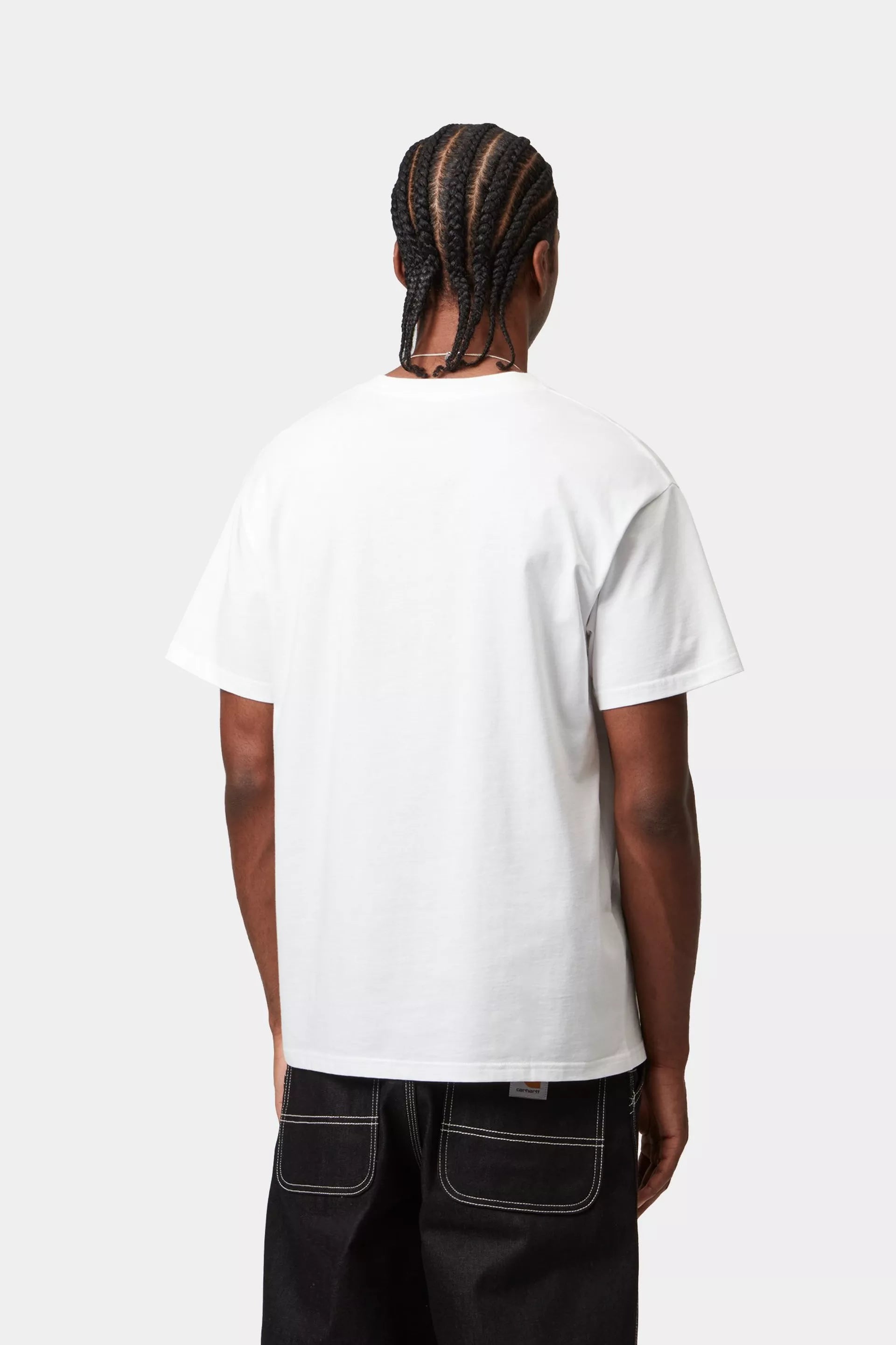 Carhartt WIP T-shirt Script Embroidery Branca Carhartt 