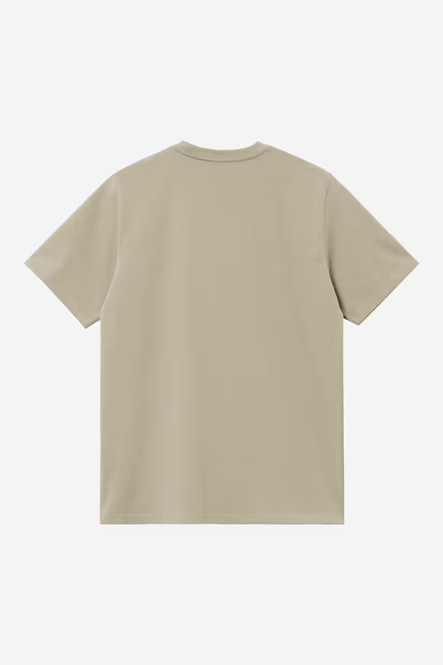 T-Shirt Carhartt WIP Script Embroidery Verde Claro Carhartt 