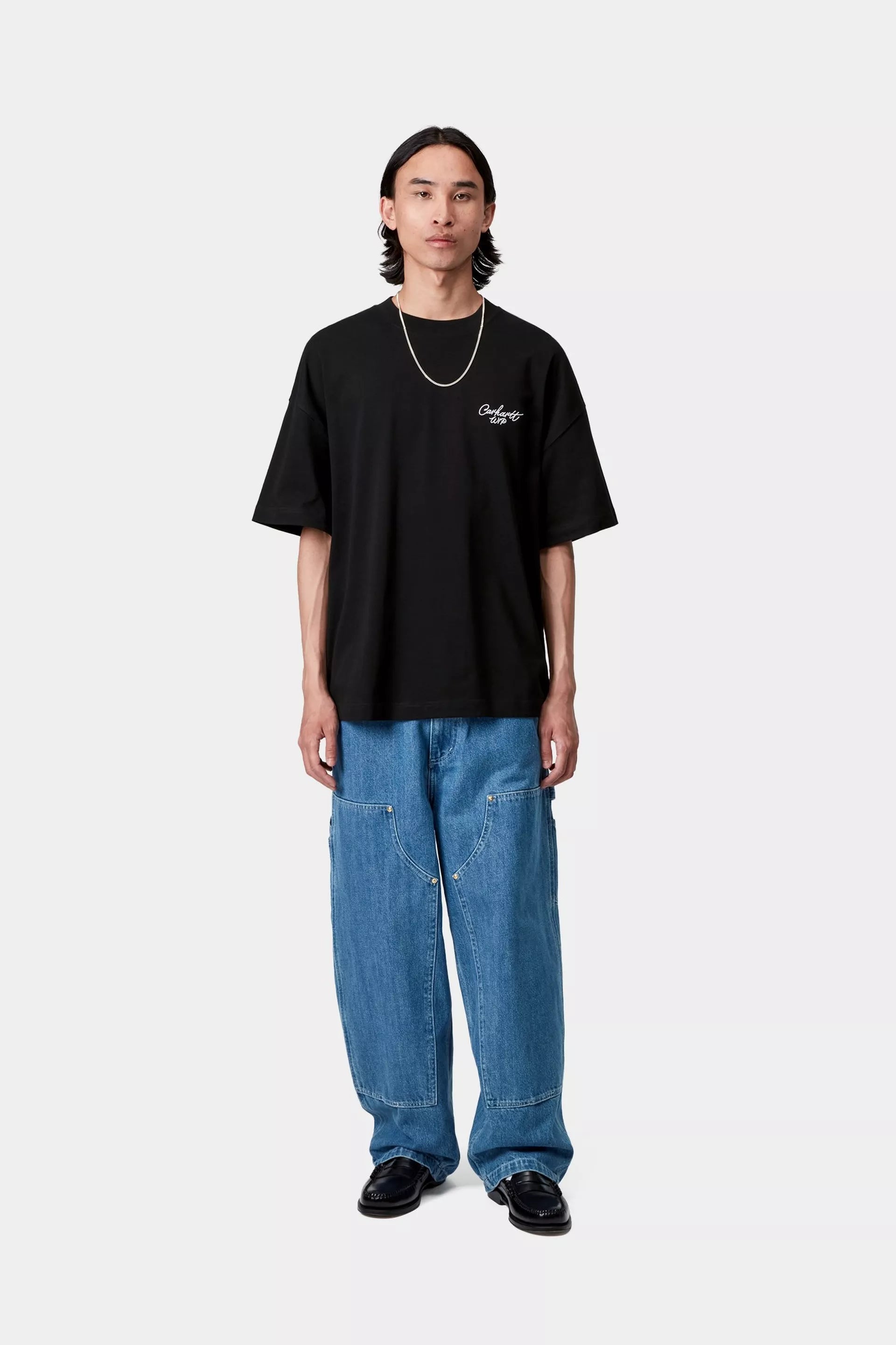 Carhartt WIP T-Shirt Signature Preta Carhartt 