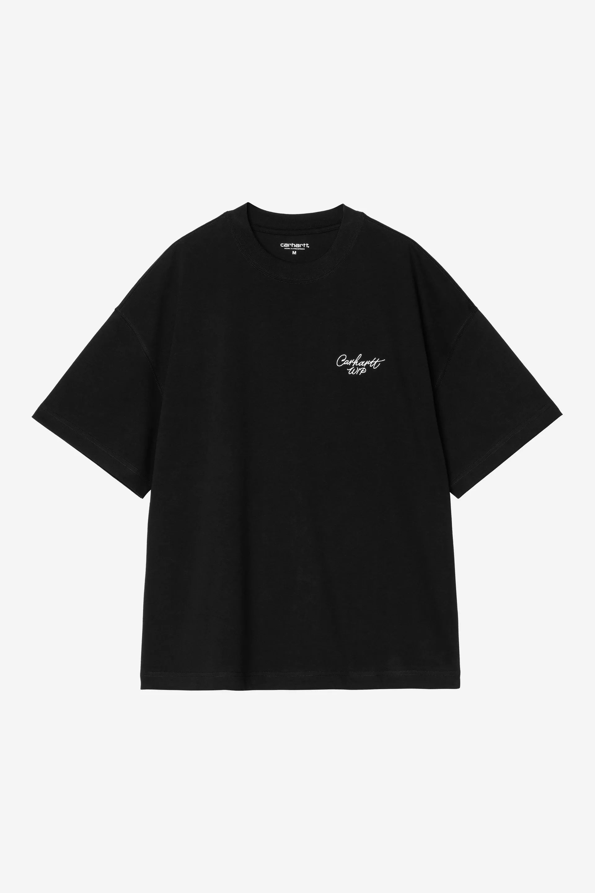 Carhartt WIP T-Shirt Signature Preta Carhartt 