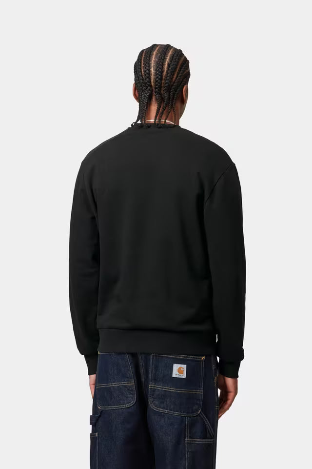 Camisola Carhartt WIP Script Embroidery Preta Carhartt 