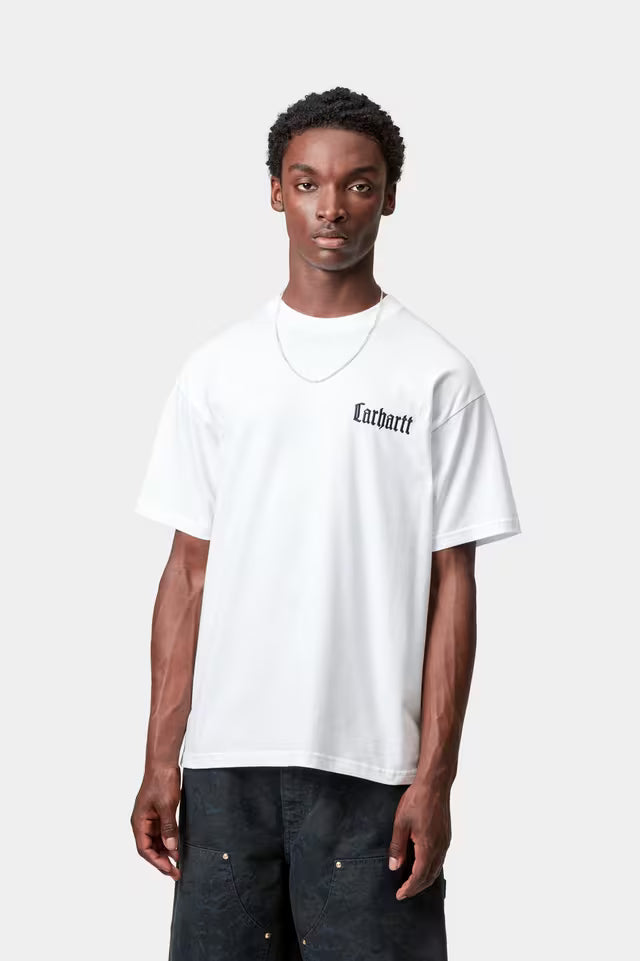 Carhartt WIP T-Shirt Schooling Branco Carhartt 