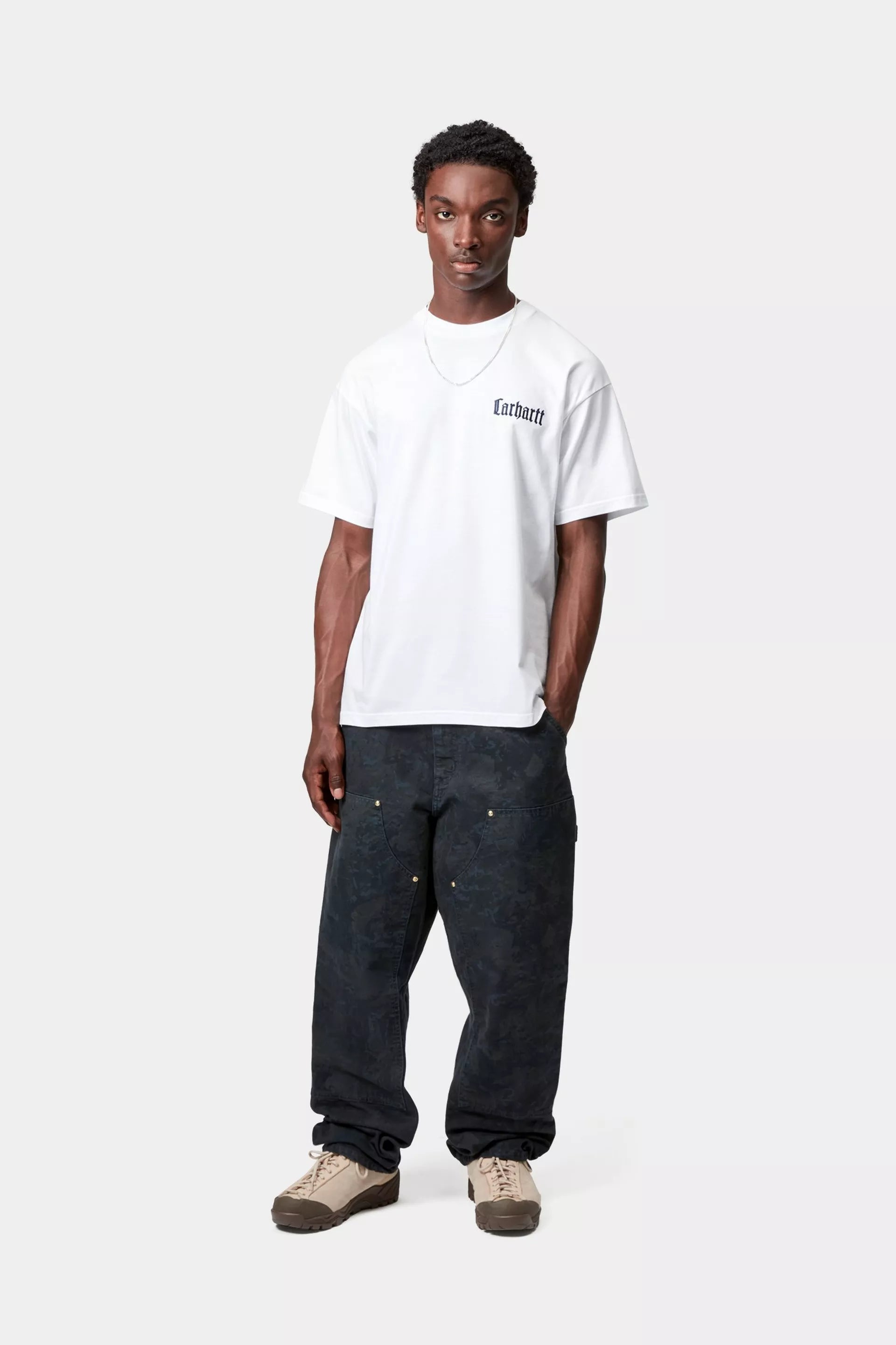 Carhartt WIP T-Shirt Schooling Branco Carhartt 