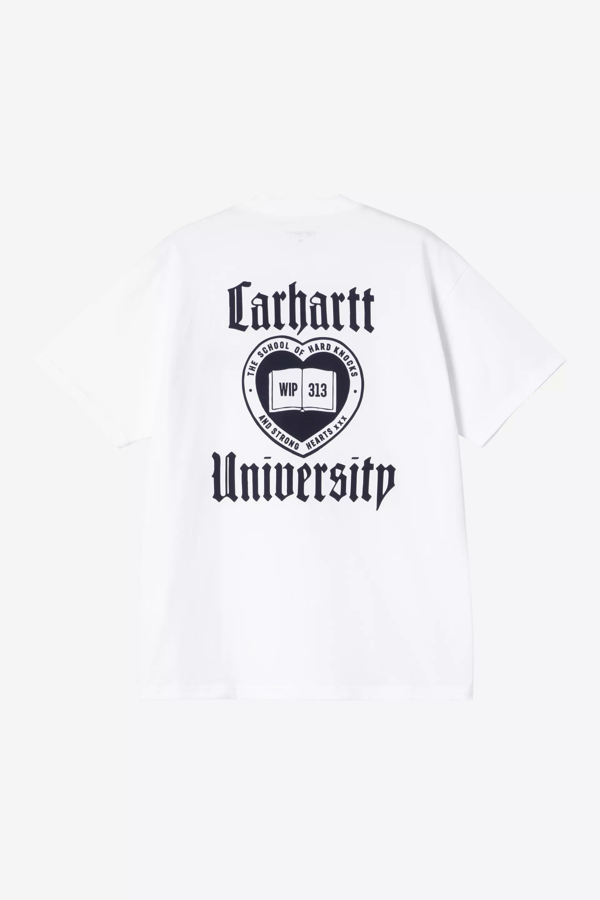 Carhartt WIP T-Shirt Schooling Branco Carhartt 