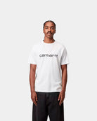 Carhartt WIP T-Shirt S/S Script Branca/Preta I03570000A