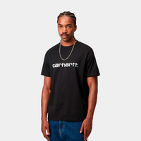 T-Shirt Homem Carhartt WIP S/S Script Preta