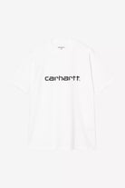 Carhartt WIP T-Shirt S/S Script Branca/Preta Carhartt 