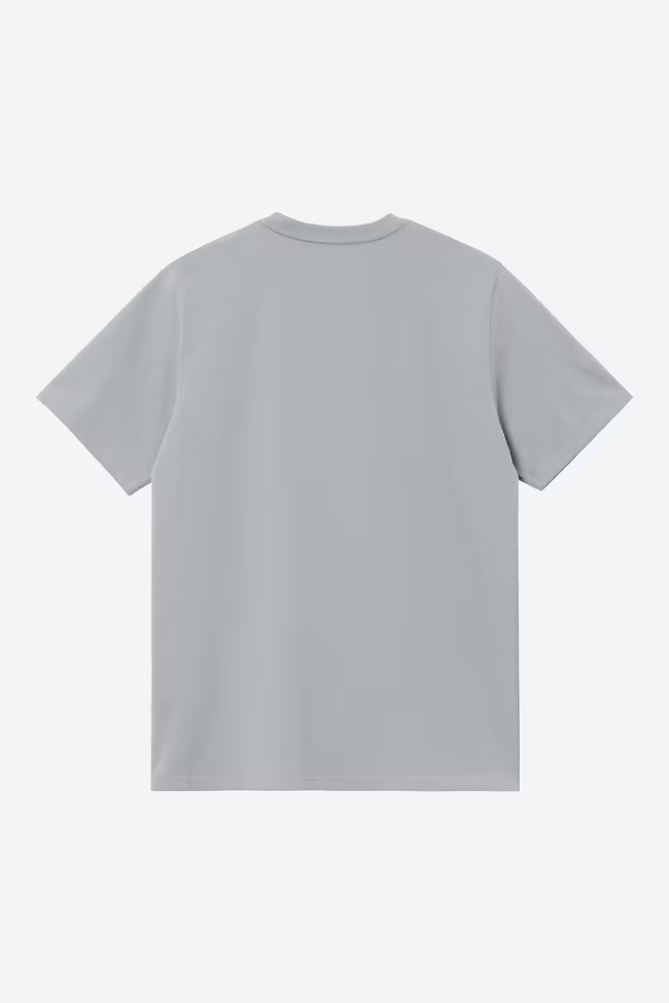 T-Shirt Carhartt WIP S/S Script Cinza Azulado Carhartt 