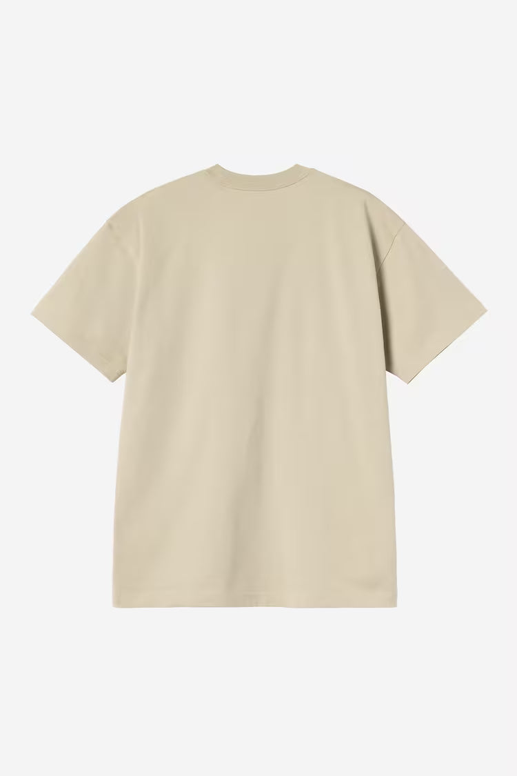 T-shirt Carhartt WIP Cloud Script Bege Carhartt 