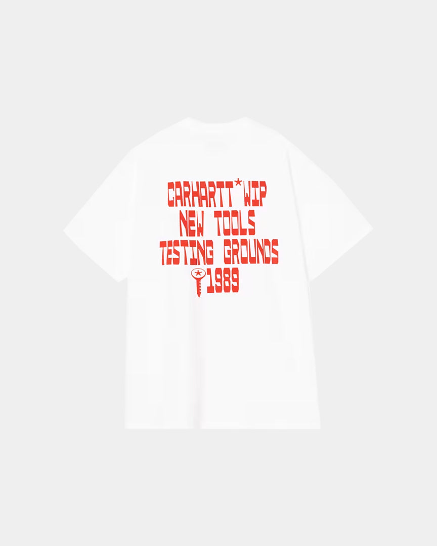 T-shirt Carhartt WIP Blocks Branca I03623102XX