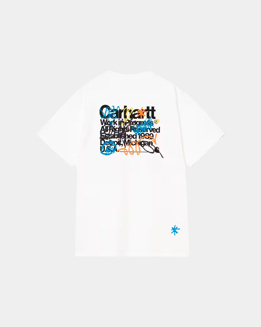 T-shirt Carhartt WIP S/S Primary Branco I03623802XX