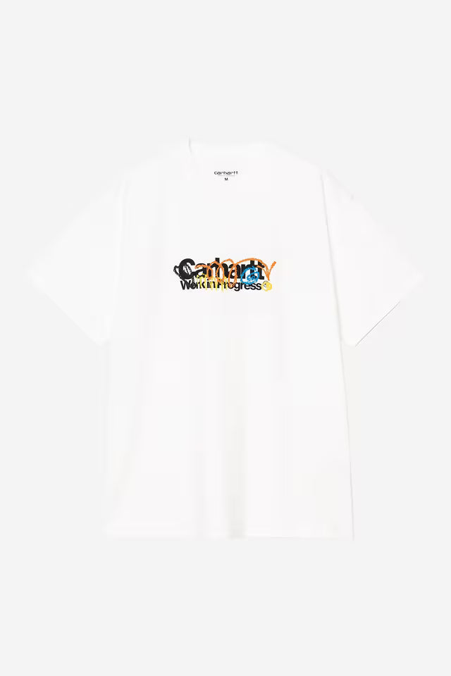 T-shirt Carhartt WIP S/S Primary Branco Carhartt 