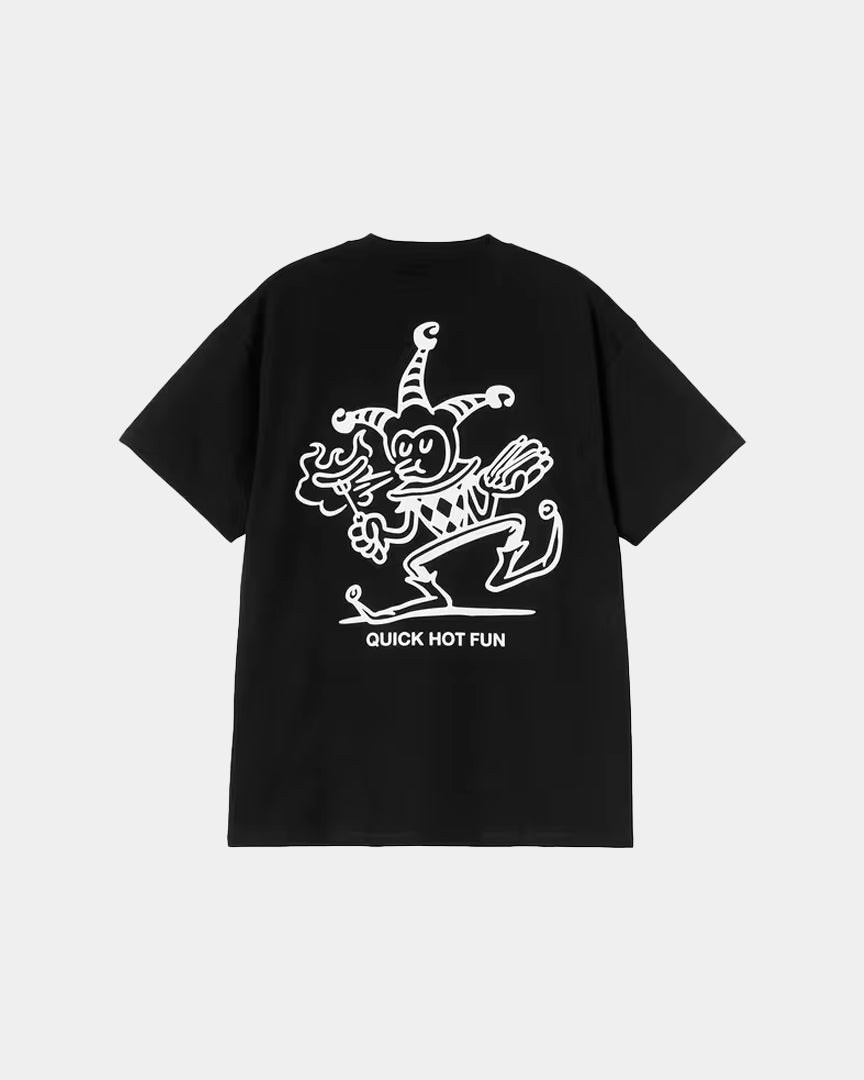 T-Shirt Carhartt WIP S/S Harlequin BBQ Preto  I03624589XX