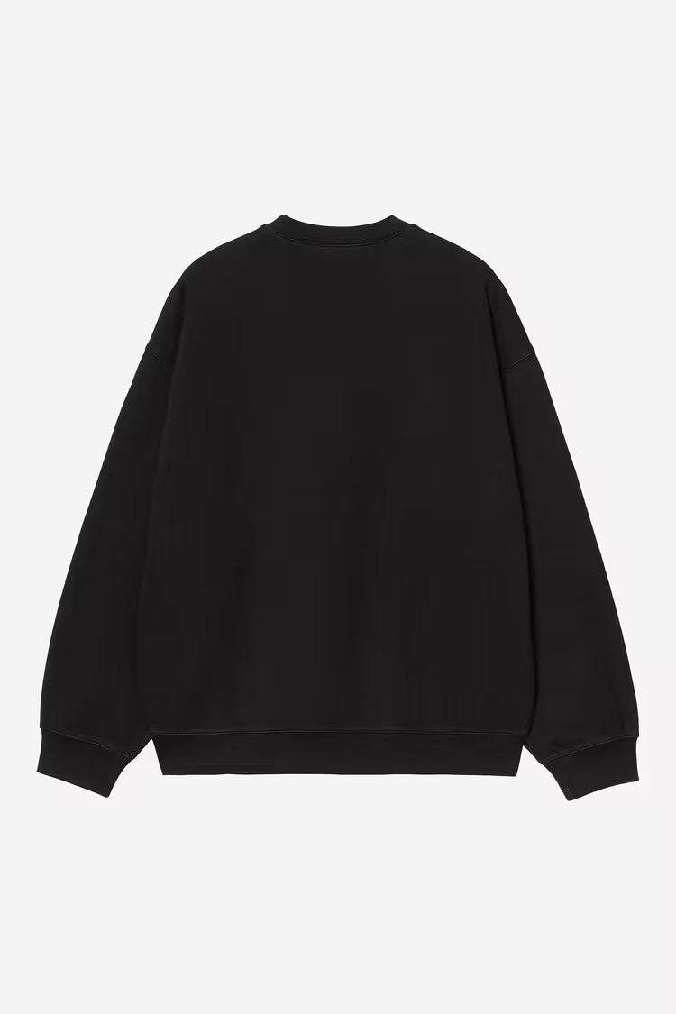 Camisola Carhartt WIP Label Cardada Preta Carhartt 