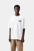 T-shirt Homem Carhartt WIP Luggage Label Branca Carhartt 