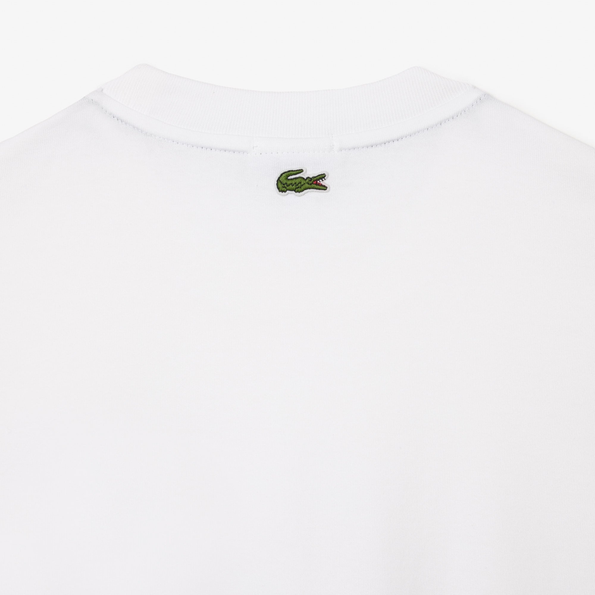 Lacoste Crocodile Unisex T-Shirt Branca Lacoste 