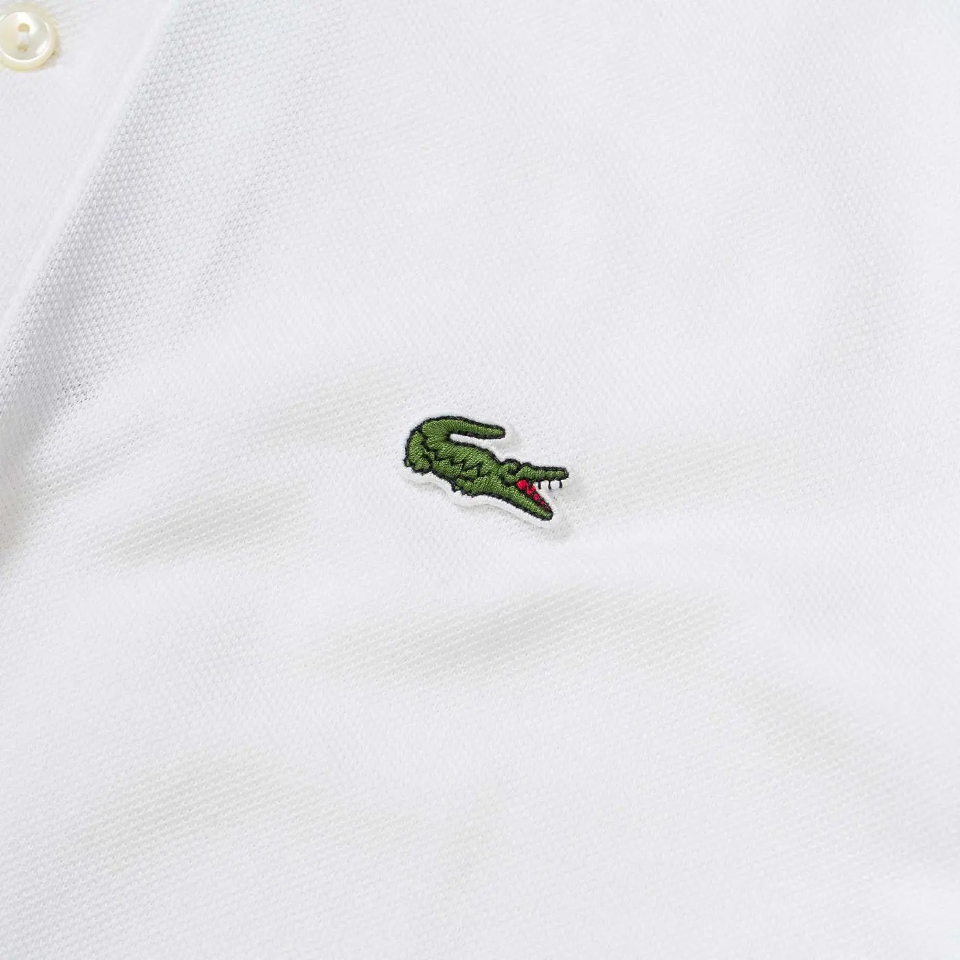 Lacoste Chemise Col Bord Branco Lacoste 