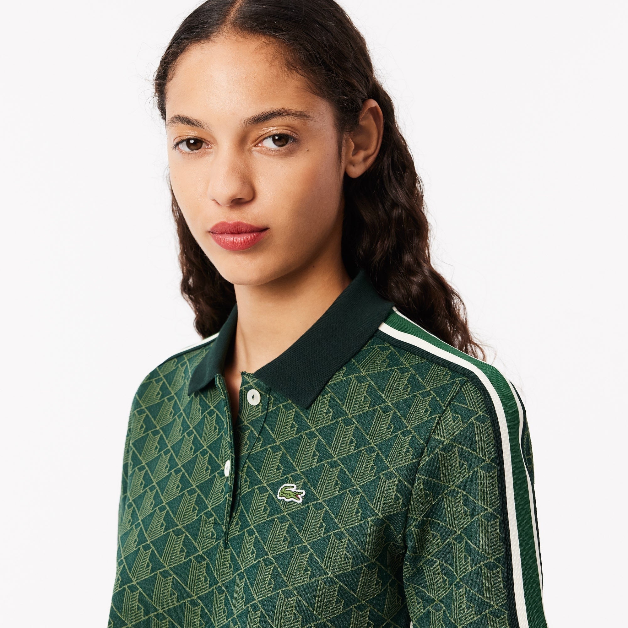 Lacoste Polo Monograma Verde Lacoste 