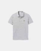 Lacoste Short Sleeved Ribbed Collar Shirt Cinza Lacoste 