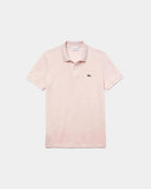 Lacoste Short Sleeved Ribbed Collar Shirt Rosa Lacoste 