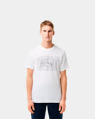 Lacoste T-Shirt  Ultra-Dry Branca Lacoste 