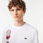 Lacoste T-Shirt Daniil Medvedev Branca Lacoste 