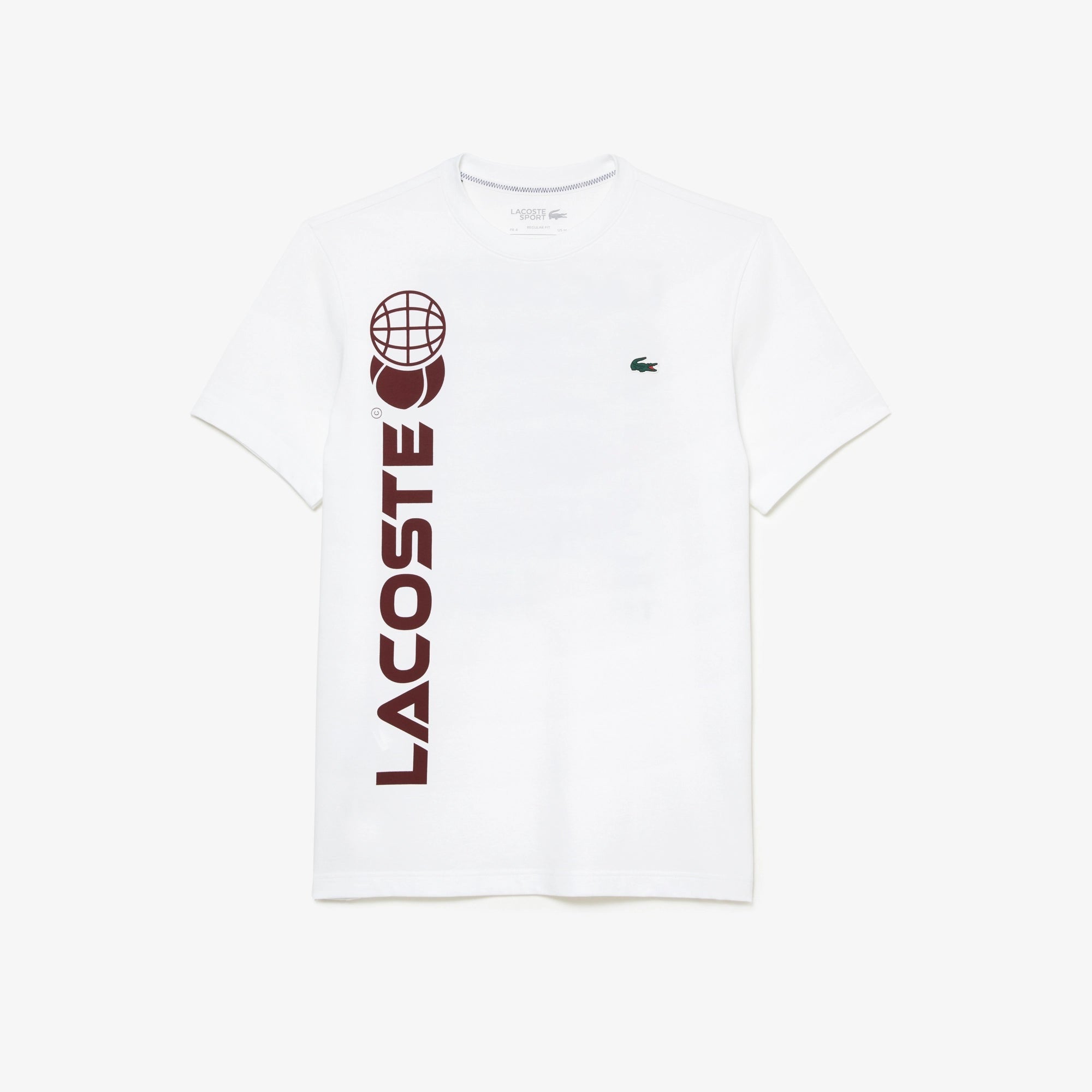 Lacoste T-Shirt Daniil Medvedev Branca Lacoste 