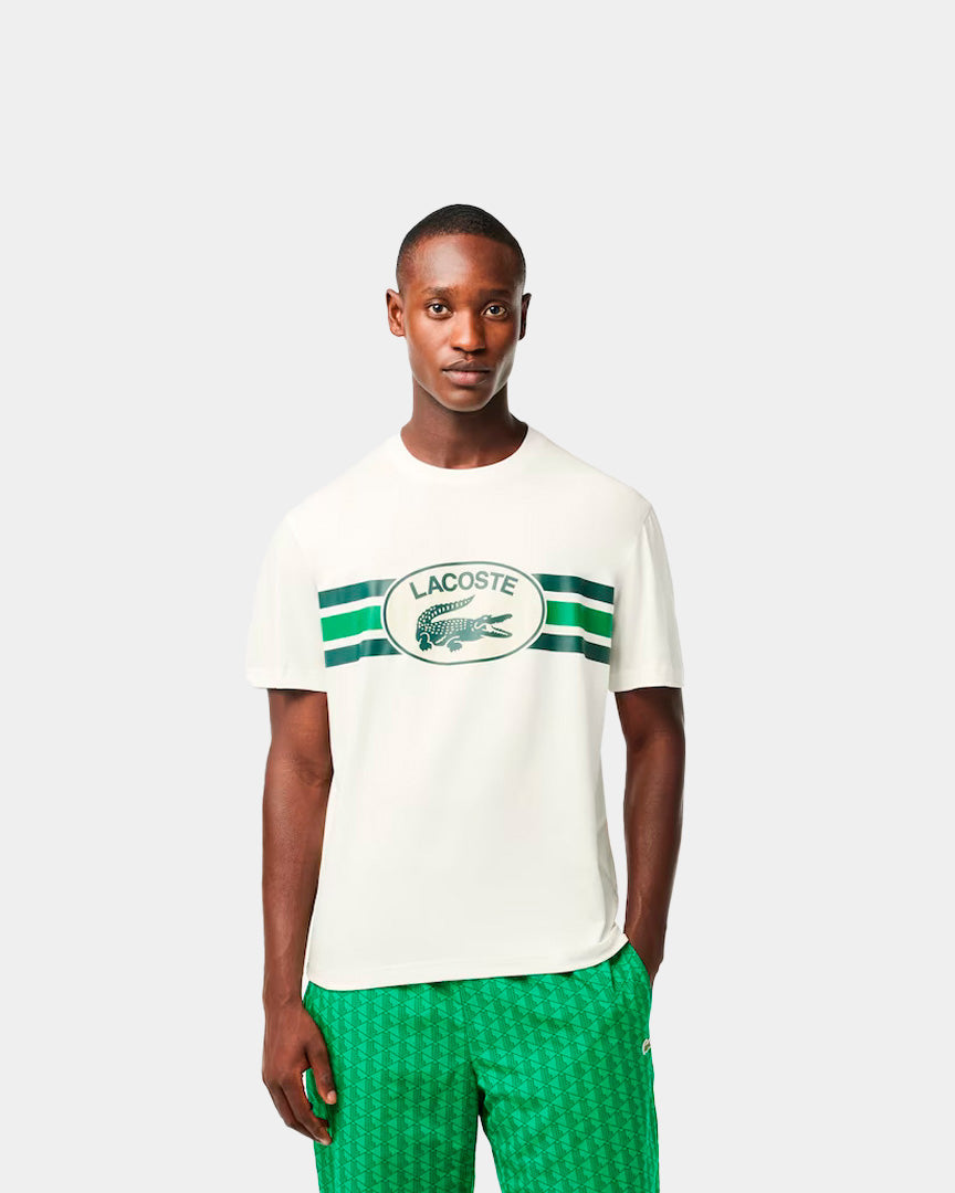 Lacoste T-Shirt Farine Branca Lacoste 