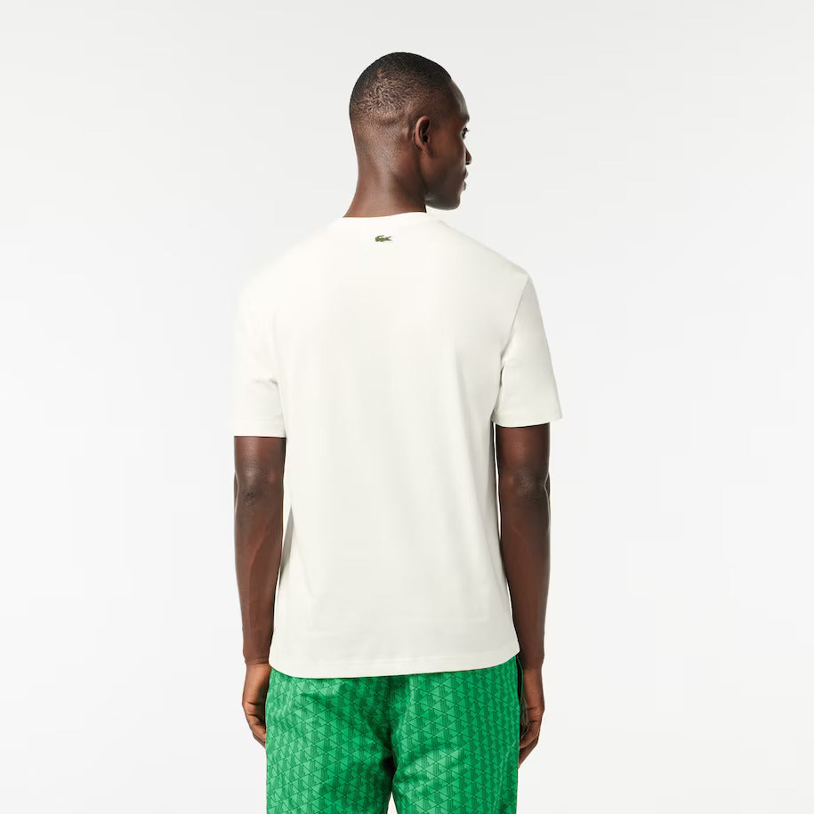 Lacoste T-Shirt Farine Branca Lacoste 