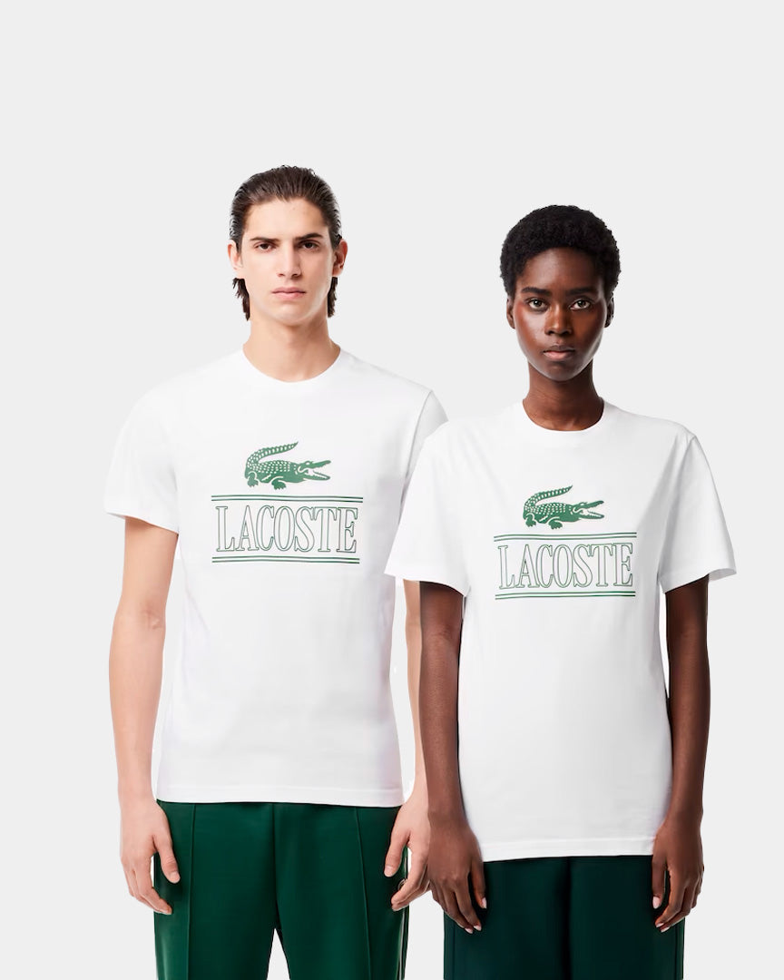 Lacoste T-Shirt Jersey Branca Lacoste 