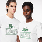 Lacoste T-Shirt Jersey Branca Lacoste 