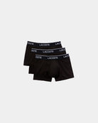 Pack 3 Boxers Lacoste Pretos Lacoste 