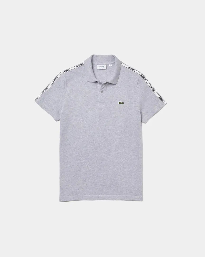 Polo Lacoste Bordcotes Ma Cinza Lacoste 