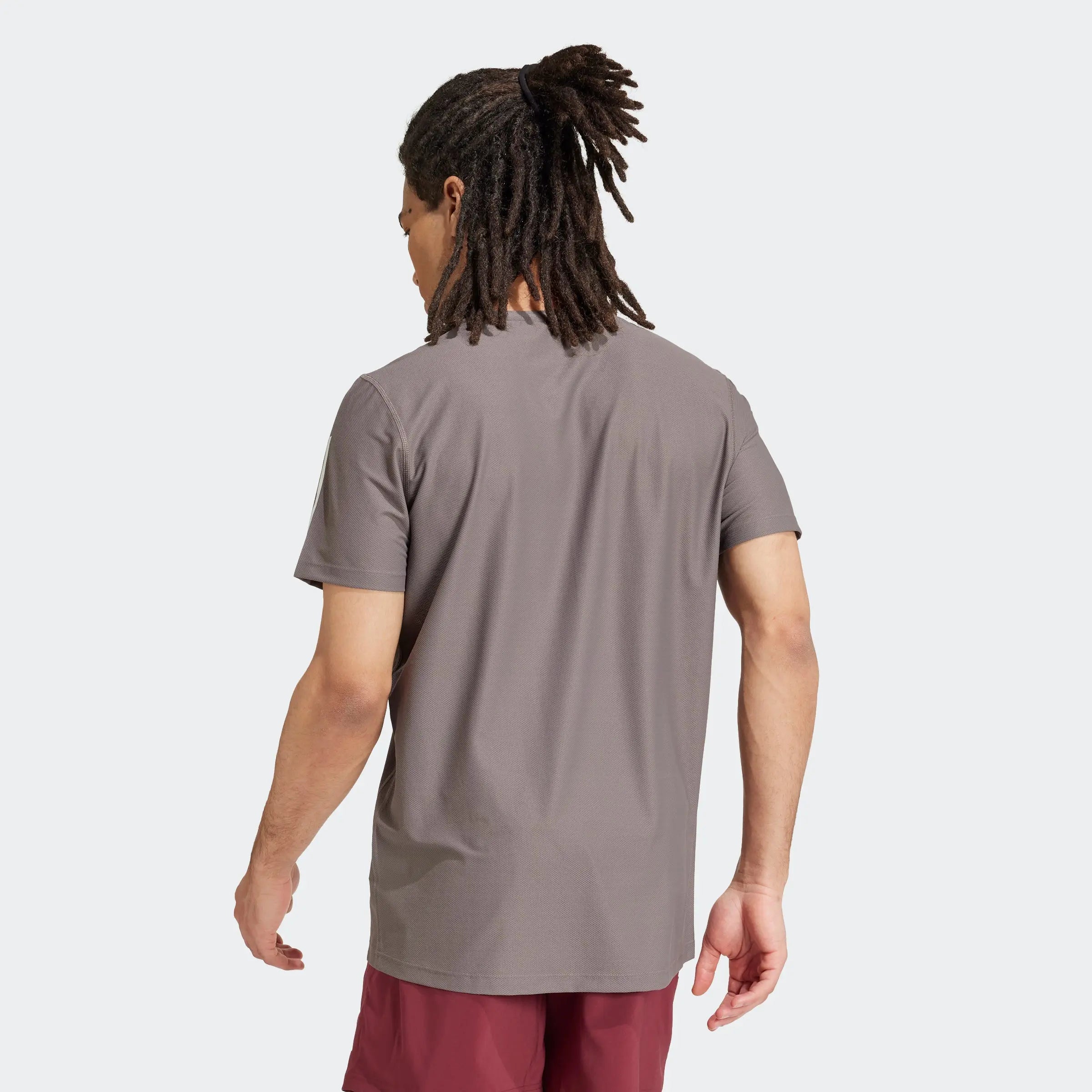 Adidas T-Shirt Own The Run Cinza Adidas 