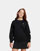 Adidas Camisola Crew Cardada J Preto  JC8422