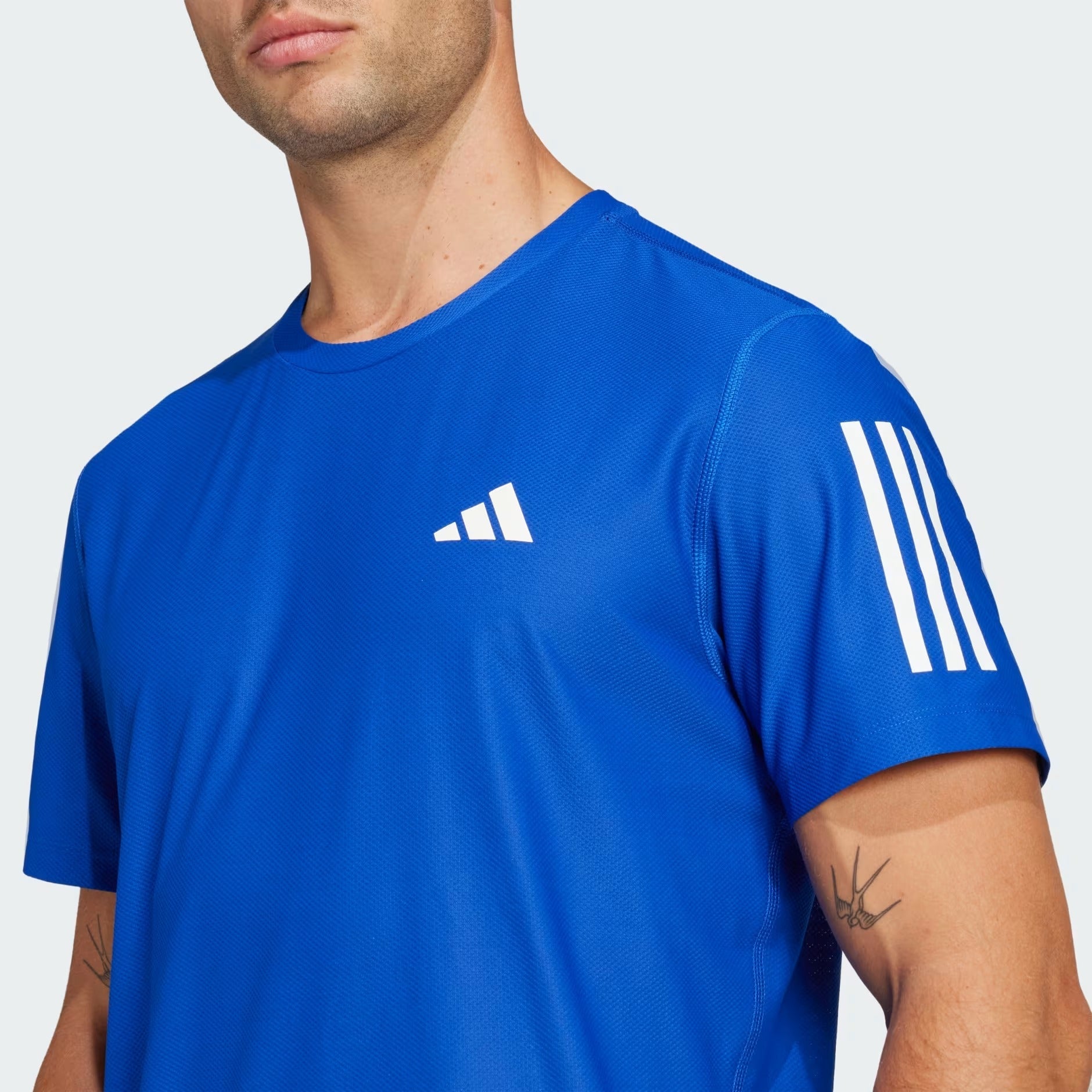 Adidas T-shirt Own The Run Azul Adidas 