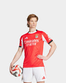 Adidas 1ª Camisola SLBenfica 25/26 Vermelha JD1403