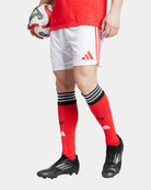 Calções Adidas Benfica Principal Branco Adidas 