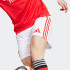 Calções Adidas Benfica Principal Branco Adidas 
