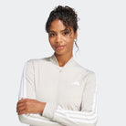 Adidas Fato de Treino 3-Stripes Essentials Mulher Bege Adidas 