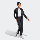 Adidas Fato de Treino 3-Stripes Essentials Mulher Preto Adidas 