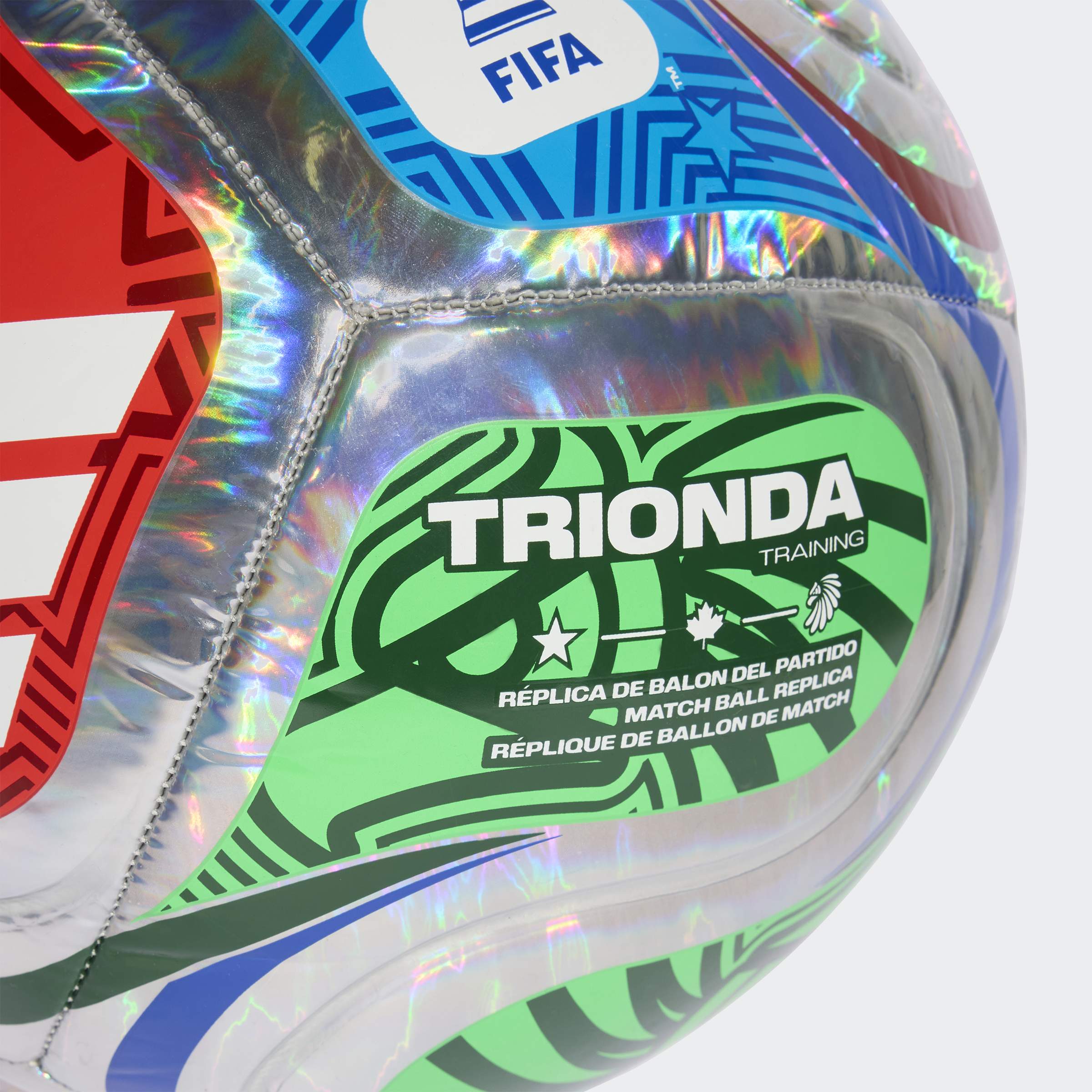 Adidas Bola World Cup 26 Trionda Prateada Adidas 