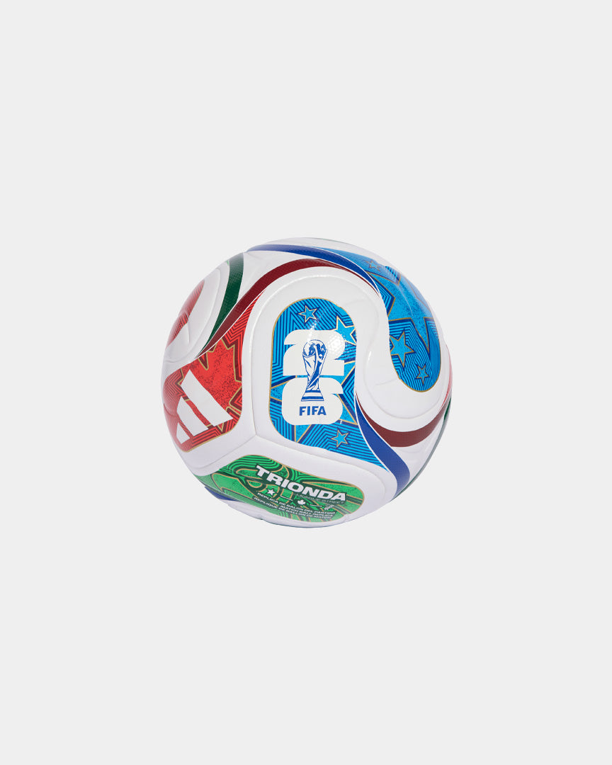 Bola Adidas Trionda Fifa Copa do Mundo 26 Branco/Multicores JD8167