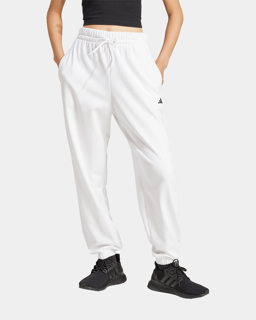 Adidas Calças Fato de Treino W SL FT CF PT 3S Branca JD9923