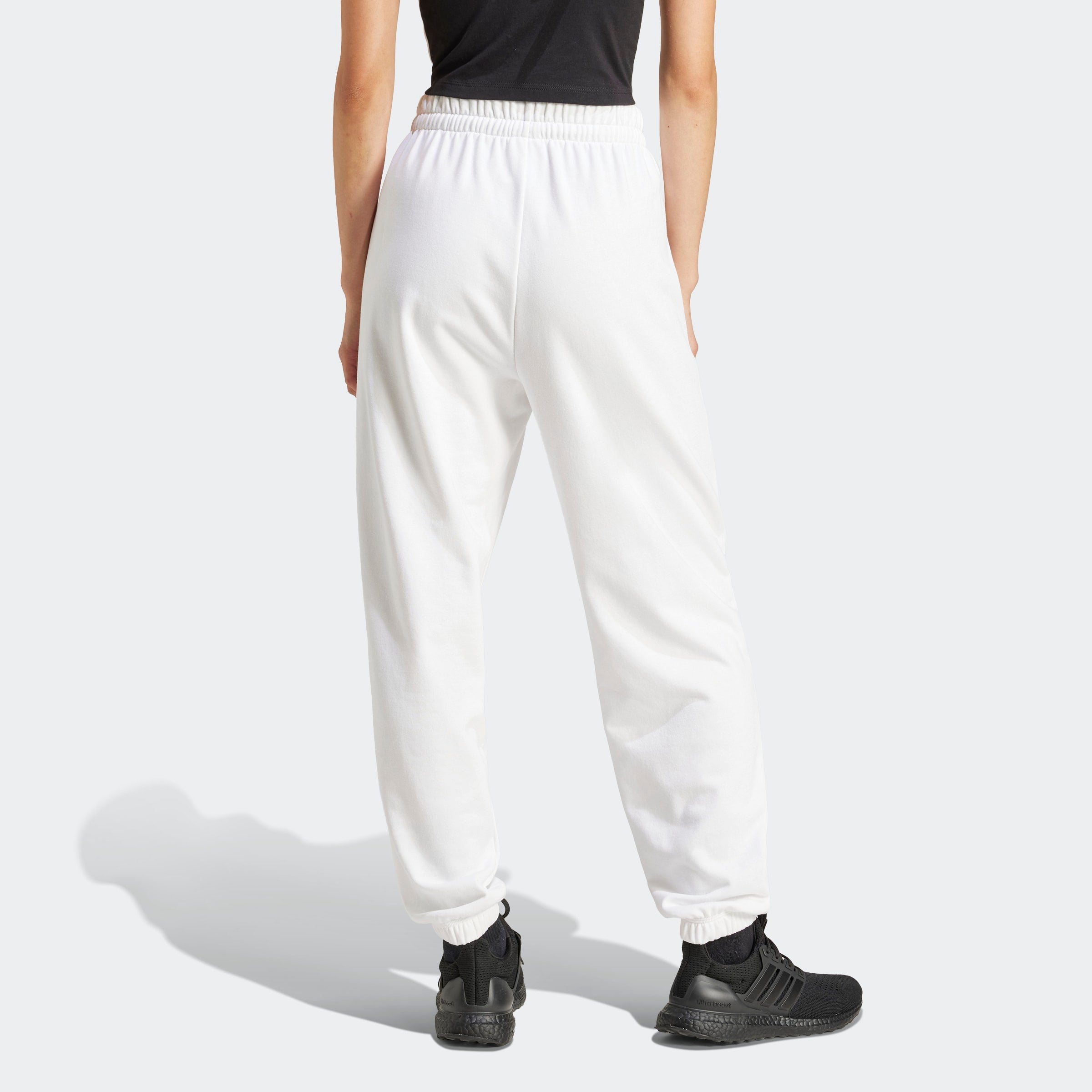 Adidas Calças Fato de Treino W SL FT CF PT 3S Branca Adidas 