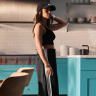 Adidas Calça Essentials 3S Woven Preta Adidas 