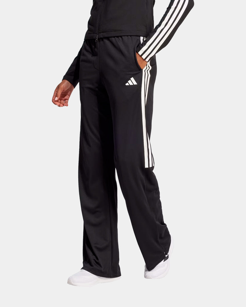 Adidas Tiro Cut 3-Stripes Mesh Calças Wid-Leg Preto Adidas 