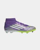 Chuteiras Adidas F50 League Mid FG/MG Roxo/Verde JI0886
